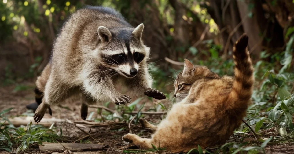 Do Raccoons Kill Cats