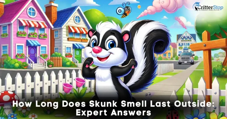 How Long Does Skunk Smell Last Outside?